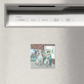 Alpakaaarschnitt magnet (In Situ (Geschirrspüler))