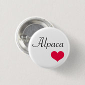 Alpakaherz Button (Vorne & Hinten)