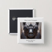 Alpakapromo-Stück Button (Vorne & Hinten)