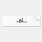 Alpakas Autoaufkleber (Vorne)