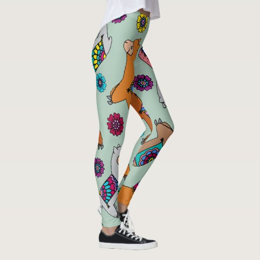 Alpakas Leggings (Rechts)