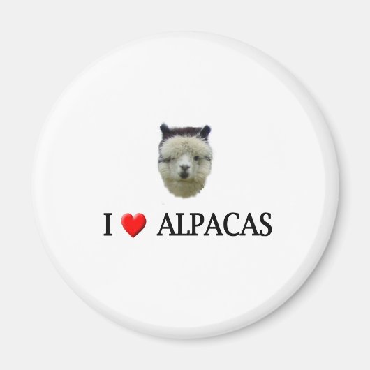 Alpakas Magnet (Vorne)