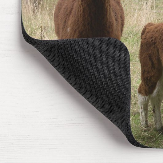 Alpakas Mousepad (Ecke)