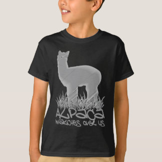Alpakauhren über uns T-Shirt