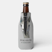 Alpakka Alpaka Alpaga Flaschenkühler (Flasche Rückseite)