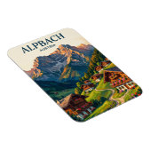 Alpbach Österreich Magnet (Rechte Seite)