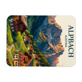 Alpbach Österreich Magnet (Horizontal)