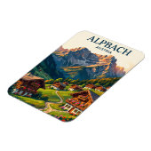 Alpbach Österreich Magnet (Linke Seite)