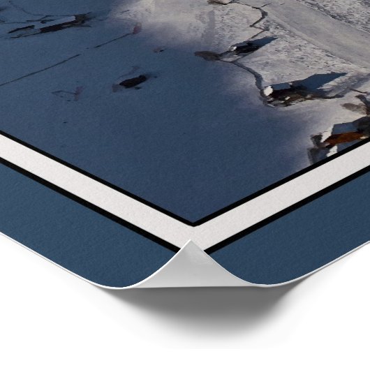 Alpbachtal von Schatzberg Poster (Ecke)