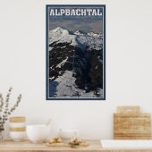 Alpbachtal von Schatzberg Poster (Küche)