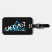 Alpe d’Huez France Gepäckanhänger (Vorderseite horizontal)