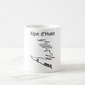 Alpe d Huez in Frankreich Radsport für Männer und  Kaffeetasse (Mittel)