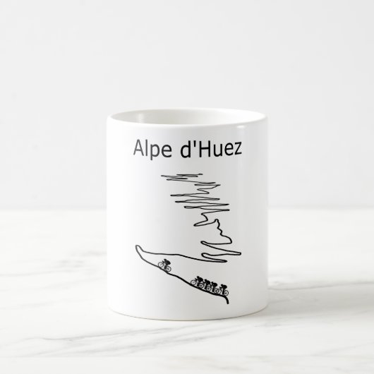 Alpe d Huez in Frankreich Radsport für Männer und  Kaffeetasse (Mittel)