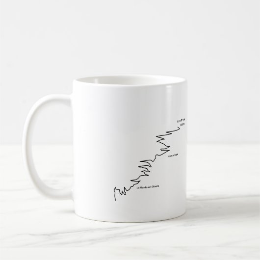 Alpe D’Huez Kaffeetasse (Links)