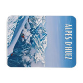 Alpe d’Huez Skistation Magnet (Horizontal)