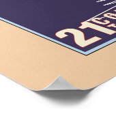 ALPE D'HUEZ 21 CORNERS POSTER (Ecke)