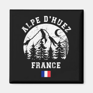 Alpe Dhuez Frankreich Alpen Skigebiet Alpen Magnet