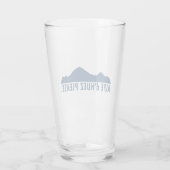Alpe d'Huez Frankreich Bitte Glas (Rückseite)
