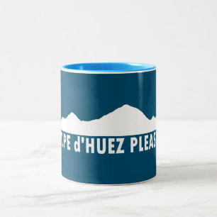 Alpe d'Huez Frankreich Bitte Zweifarbige Tasse