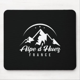 Alpe D'huez Frankreich Skigebiet Snowboarden Mousepad