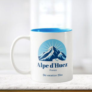 Alpe d'Huez Frankreich Skiurlaub Tasse