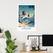 Alpe dHuez Poster Frankreich 1 (Heimbüro)