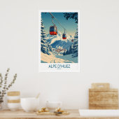 Alpe dHuez Poster Frankreich 1 (Küche)