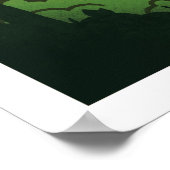 Alpe d'Huez - Radfahrplakat Poster (Ecke)