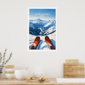 Alpe dHuez Wandkunst 1 Poster (Küche)
