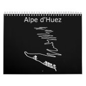 Alpe Huez in Frankreich Radfahrer Design Männer Kalender (Titelbild)
