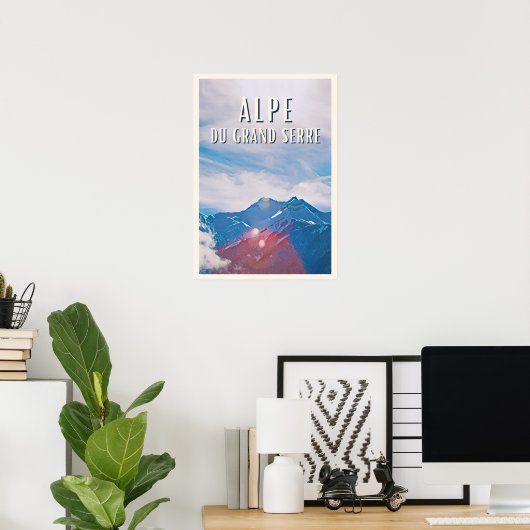 Alpe-Plakat Poster (Heimbüro)