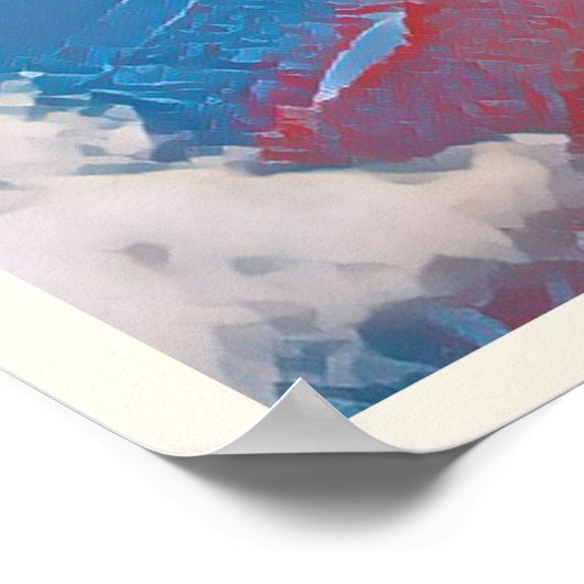 Alpe-Plakat Poster (Ecke)