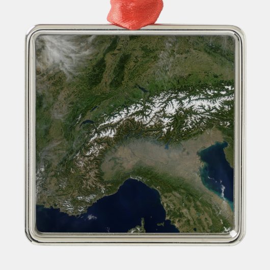 Alpen 2 ornament aus metall (Vorne)