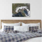 Alpen 3 leinwanddruck (Insitu (Schlafzimmer))