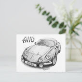 Alpen A110 Postkarte (Stehend Vorderseite)