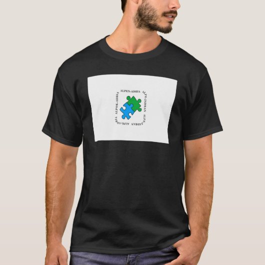 Alpen Adriatic Working Community Flag T-Shirt (Vorderseite)