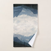 Alpen Berge Landschaftliches Foto Badhandtuch Set
