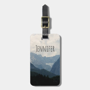 Alpen Berge Landschaftliches Foto Gepäckanhänger