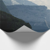 Alpen Berge Landschaftliches Foto Geschenkpapier (Ecke)
