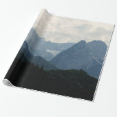 Alpen Berge Landschaftliches Foto Geschenkpapier (Ungerollt)