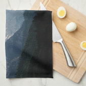 Alpen Berge Landschaftliches Foto Geschirrtuch (Viertel Falte)