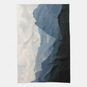 Alpen Berge Landschaftliches Foto Geschirrtuch (Vertikal)