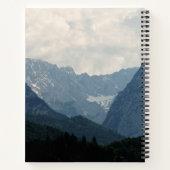 Alpen Berge Landschaftliches Foto Notizblock (Rückseite)