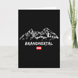 Alpen Bergpanorama Skifahren Urlaub Apres-Ski-Mark Karte
