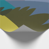 Alpen Bergsee Geschenkpapier (Ecke)