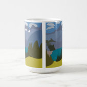 Alpen Bergsee Kaffeetasse (Mittel)