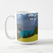 Alpen Bergsee Kaffeetasse (Links)