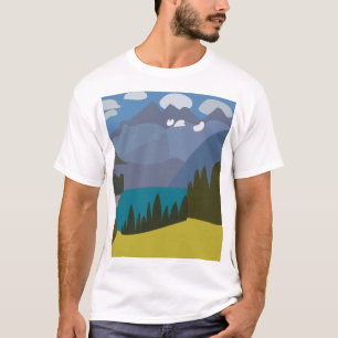 Alpen Bergsee Wandern T-Shirt