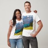 Alpen Bergsee Wandern T-Shirt (Unisex)