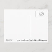 Alpen Bergwelt Landschaft mit Alpenkühen Postkarte (Rückseite)